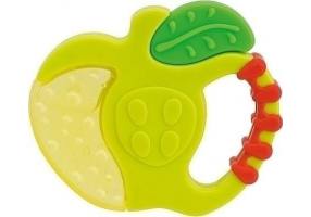CHICCO Fresh Relax Baby Teething Rings - Cooling Teether (strawberry) 4m+