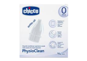 CHICCO PhysioClean Parts For Nasal Aspirator 10pcs