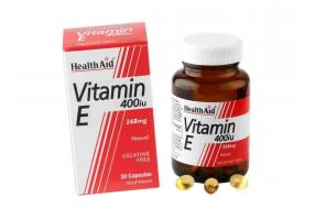 Vitamin E 400iu Natural Vegetarian Capsules 30's