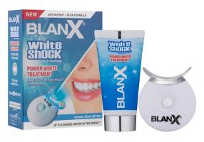 BlanX White Shock Power με White ActiluX® 50ml Treatment Toothpaste και LED μασελάκι