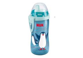 Nuk Peanut Kiddy Cup with Mist 300ml Blue Penguin