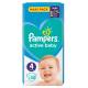PAMPERS ACTIVE BABY DRY 4 TEM 58