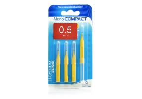 Elgydium Clinic Mono Compact Yellow 0.5 Intermediate Brushes 4pcs.