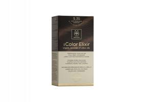Apivita My Color Elixir Permanent Hair Color No 5.35 Brown Light Honey Mahogany, 1 piece