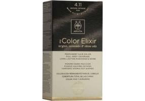 Apivita My Color Elixir Permanent Hair Dye 4.11 Brown Intense Sandre, 1 piece