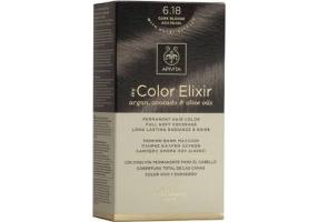 Apivita My Color Elixir Permanent Hair Dye No 6.18 Dark Blonde Sandra Pearl, 1 piece