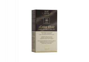 Apivita My Color Elixir Μόνιμη Βαφή Μαλλιών No 6.87 Ξανθό Σκούρο Περλέ Μπεζ, 1 τεμάχιο