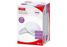NUK Ultra Dry Comfort Breast Pads 60pcs (10