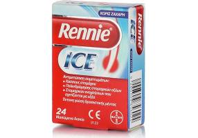 Bayer Rennie Ice 24 chewable tablets