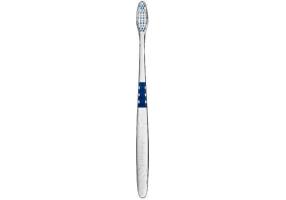 Jordan Target White Medium Toothbrush Οδοντόβουρτσα 1 τμχ