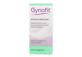 Gynofit Moisturizing Vaginal Gel Ενυδατική Κολπική Γέλη, 6 x 5ml