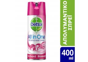 Dettol Spray Orchard Blossom Απολυμαντικό Αντιβακτηριδιακό Σπρέι, 400ml