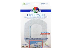 Masteraid Drop Med Αυτοκόλλητες Ατικολλητικές Γάζες 10x12cm (5,5x7,2), 5 τεμάχια