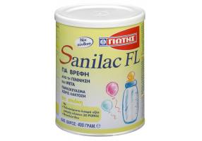 Γιώτης Sanilac FL Γάλα για Βρέφη με Δυσανεξία στη Λακτόζη, 400gr