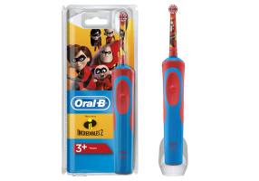OralB Vitality Kids Stages Power The Increadibles 2 Ηλεκτρική Οδοντόβουρτσα για 3+ ετών, 1 τεμάχιο