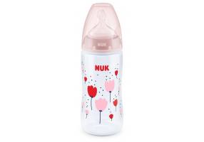 Nuk First Choice+ Temperature Control Flowers 6m+ 300ml
