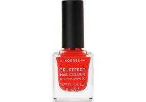 Korres Gel Effect Nail Colour 45 Coral,11ml