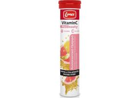 Lanes Vitamin C Plus Beauty Pink Lemonade 500mg 20 effervescent tablets
