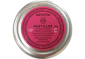 Apivita Pastilles Raspberry & Propolis 45gr