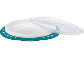 Nuk Easy Learning Plate With Lid 8m +