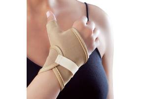 Anatomic Help Wristband with Thumb & Tie in Blue -3070-