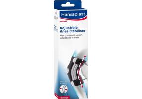 Hansaplast Sport Adjustable Stabilizer Knee in Black