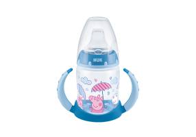 Nuk Educational Bottle with Handles First Choice 6m + Peppa Pig Blue 150ml