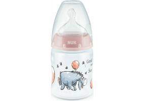 Nuk Baby Bottle First Choice Winnie The Pooh Plastic Gray 0-6m 150ml