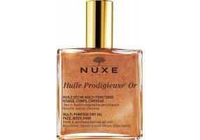 Nuxe Huile Prodigieuse Or, Dry Moisturizing Oil with Golden Shine with New Composition, 100ml