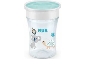Nuk Children's Cup "Magic Cup" made of Turquoise Plastic 230ml for 8m+