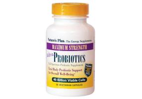 Nature's Plus Probiotics Ultra with Probiotics and Prebiotics 30 herbal capsules