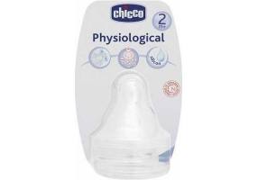 CHICCO Nipple silicone adjustable flow 2m set of 2