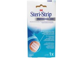 3M Sterile Adhesive Pads Steri-Strip Professional Care 100x12mm 1×6 strips