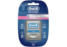 Oral-B Pro Expert Clinic Line Floss Waxed Dental Floss Cool Mint Flavor 25m