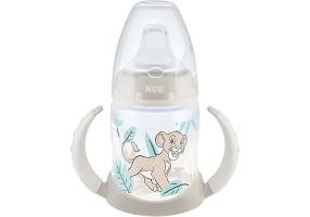 Nuk Educational Baby Bottle with Handles First Choice 6m+ The Lion King 150ml