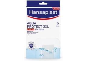 Hansaplast Aqua Protect 3XL Sterile Strips Aδιάβροχα Επιθέματα, 10x15cm, 5τεμ