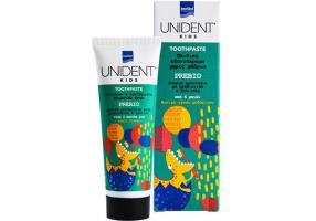 Intermed Unident Kids Toothpaste Prebio Fluoride Από 6 Ετών με Γεύση Ροδάκινου 50ml