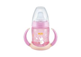 Nuk First Choice Night Training Baby Bottle Plastic with Handles Pink 6m+ 150ml