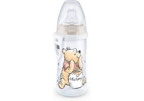 Nuk First Choice Active Cup Winnie the Pooh Disney Baby 12m+ (10.255.414) Cup with Silicone Spout, 300ml