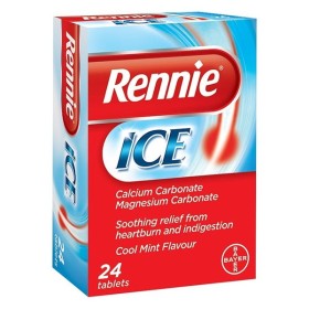 BAYER - Rennie Ice Chewing tabs | 24 tabs