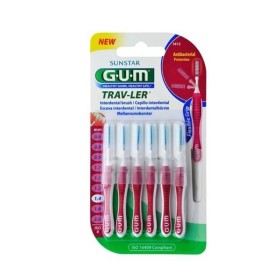 GUM - 1612 Trav-ler Interdental Brush 1.4mm Φούξια | 6τμχ