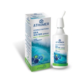 ATHOMER - Ρινικό Spray Θαλασσινού νερού Μέντα και Ευκάλυπτος | 150ml