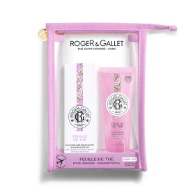 ROGER&GALLET - Set Feuille de Thé Eau parfumée bienfaisante (30ml) & Feuille de Thé Shower Gel (50ml)