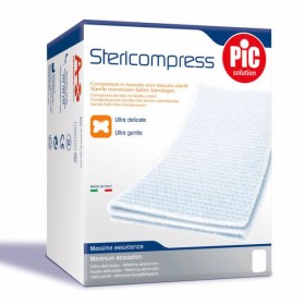 PIC SOLUTION - Stericompress Αποστειρωμένα Επιθέματα Γάζας 36x40cm | 12τμχ