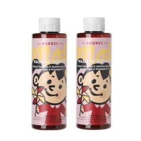 KORRES - Wash Me Berries Παιδικό Σαμπουάν & Αφρόλουτρο 2σε1 | 2x250ml