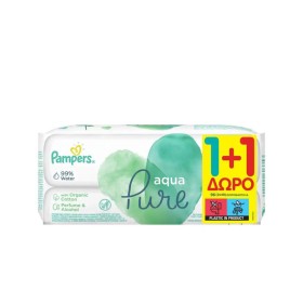 PAMPERS - Aqua Pure Wipes (1+1Δώρο) | 2x48τμχ