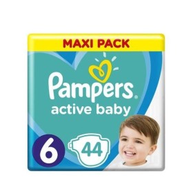 PAMPERS Active Baby Πάνες Μέγεθος 6 (13-18 kg) 44 Πάνες