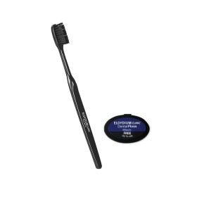 ELGYDIUM - Clinic Total Black Οδοντόβουρτσα   Δώρο Dental Floss Black | 1τμχ