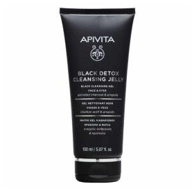 APIVITA - Black Detox Cleansing Jelly for Face   Eyes | 150ml