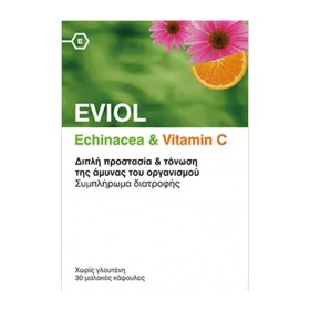 EVIOL - Echinacea   Vitamin C | 30caps